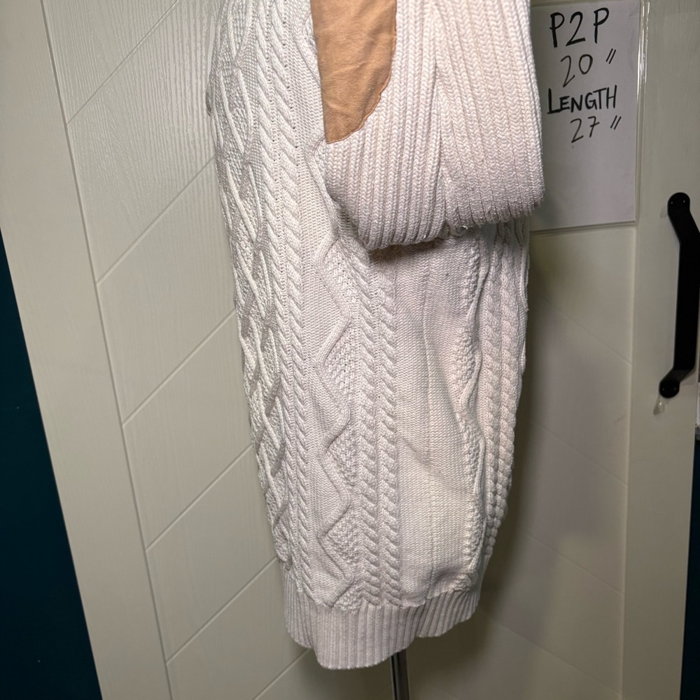 Swedish Cotton Cable‎ Knit Cardigan | heritage alpine sweater-Medium/ grandpa - Picture 12 of 16